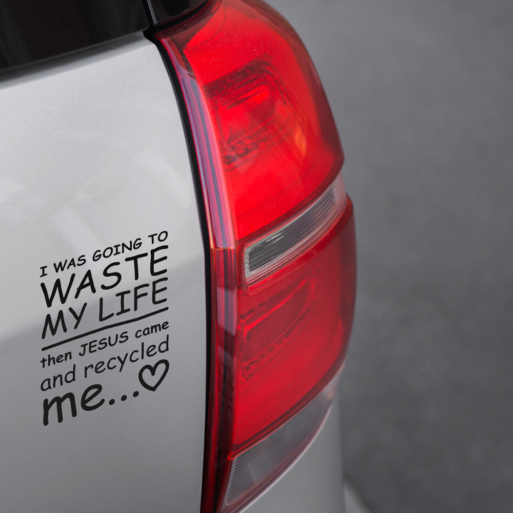 THEN JESUS CAME Sticker