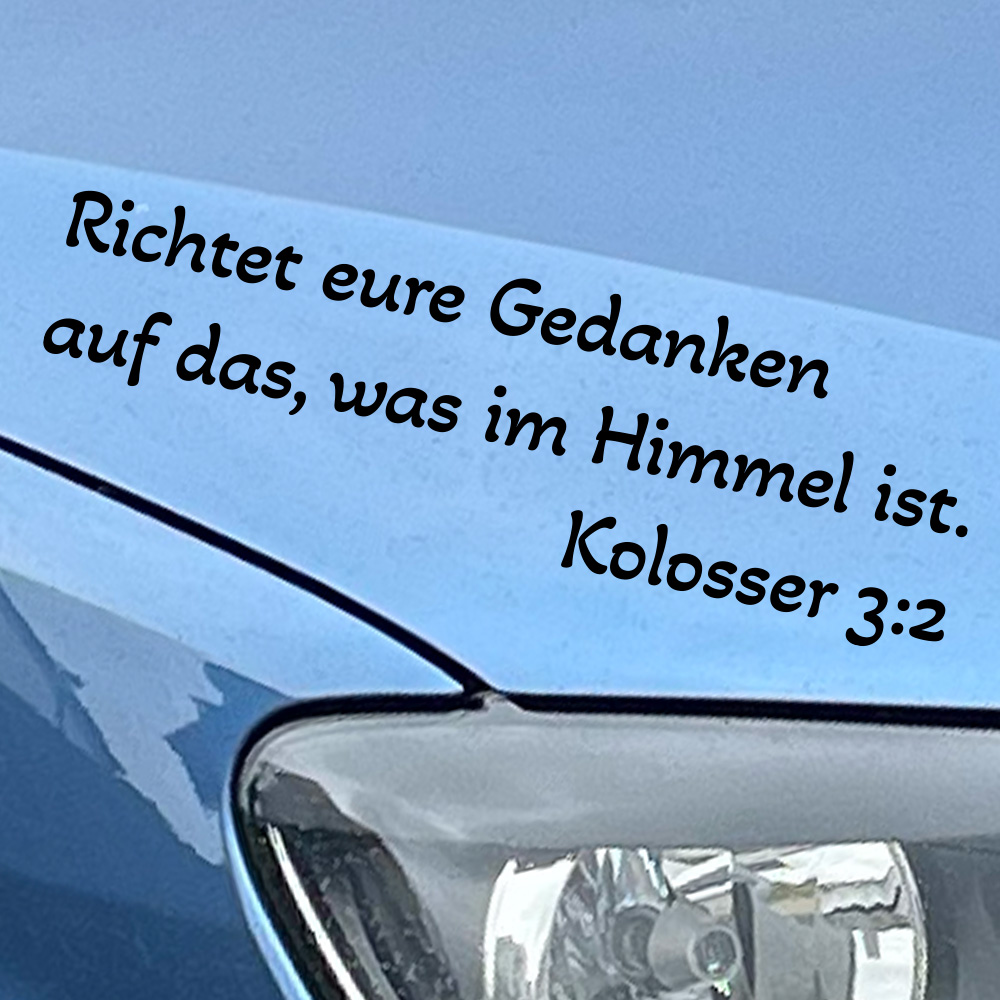 KOLOSSER 3:2 Sticker