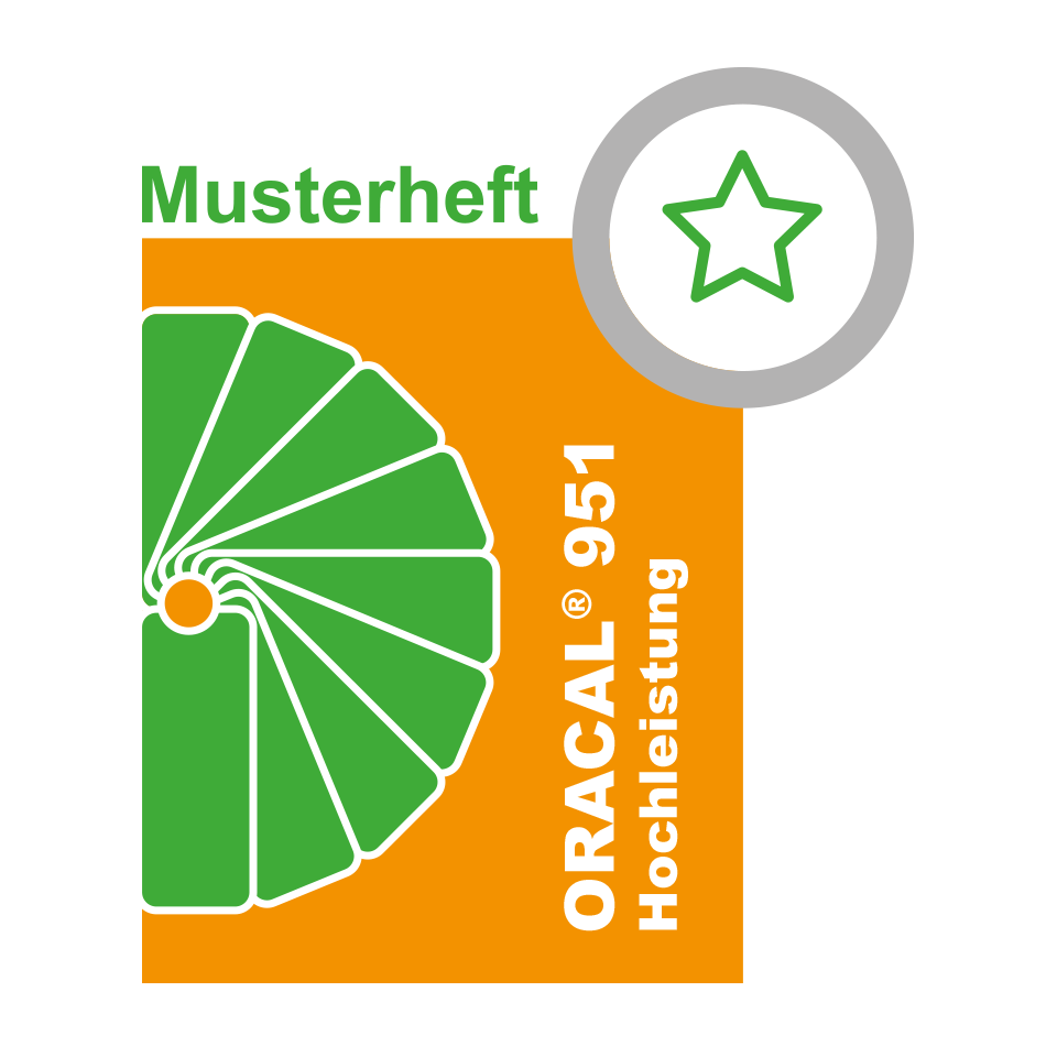MUSTER Hochleistungsklebefolie ORACAL® 951