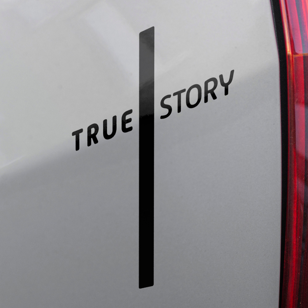 TRUE STORY Sticker